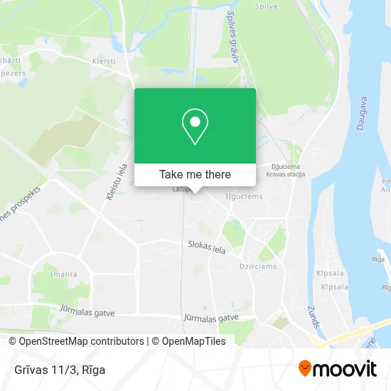 Grīvas 11/3 map