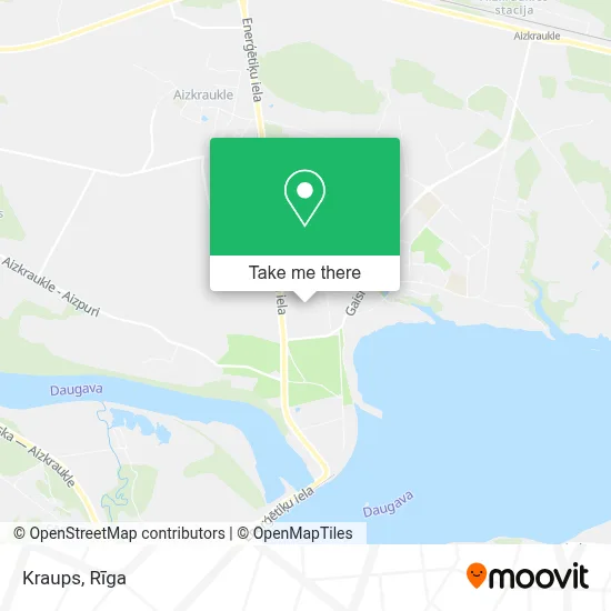 Kraups map
