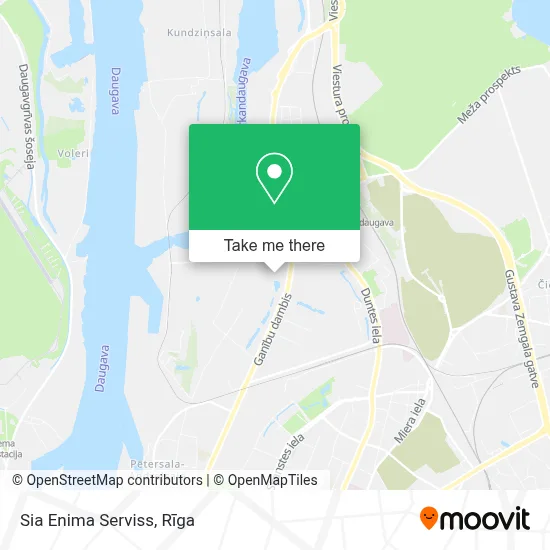 Sia Enima Serviss map