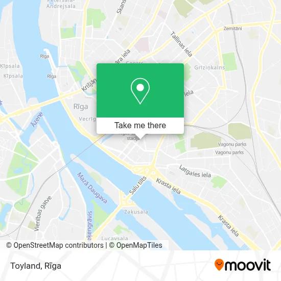 Toyland map