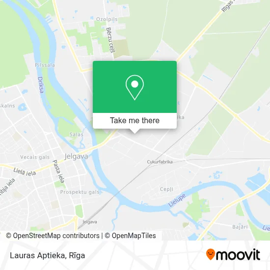 Lauras Aptieka map