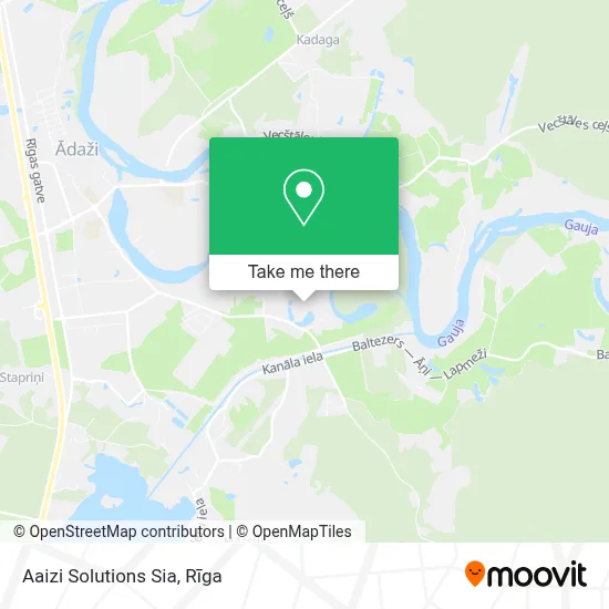 Aaizi Solutions Sia map