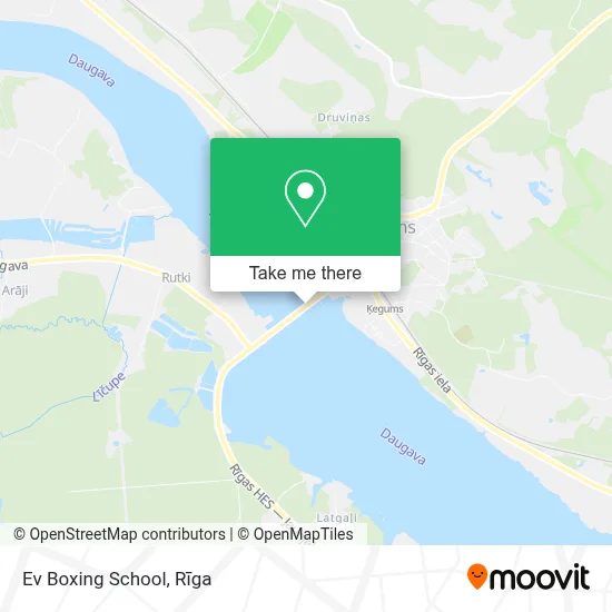 Ev Boxing School map