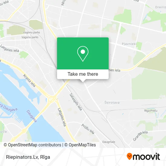 Riepinators.Lv map
