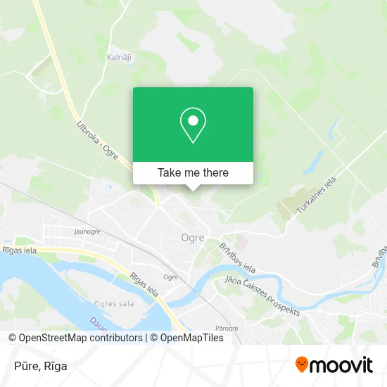 Pūre map