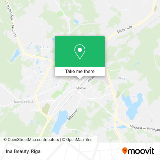 Ina Beauty map