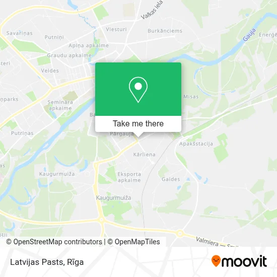 Latvijas Pasts map