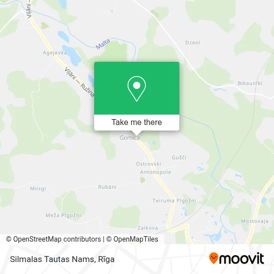 Silmalas Tautas Nams map