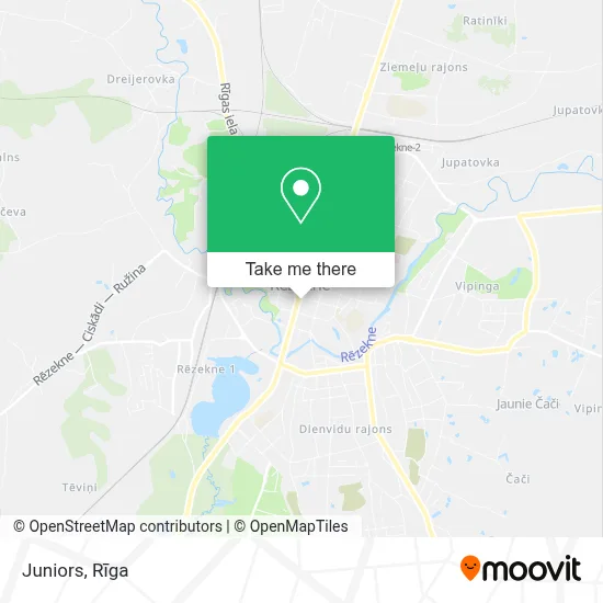 Juniors map