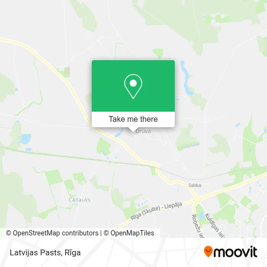 Latvijas Pasts map
