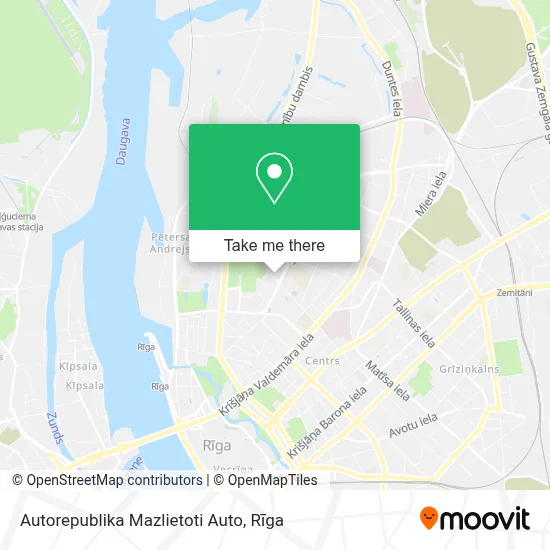 Autorepublika Mazlietoti Auto map