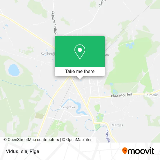 Vidus Iela map