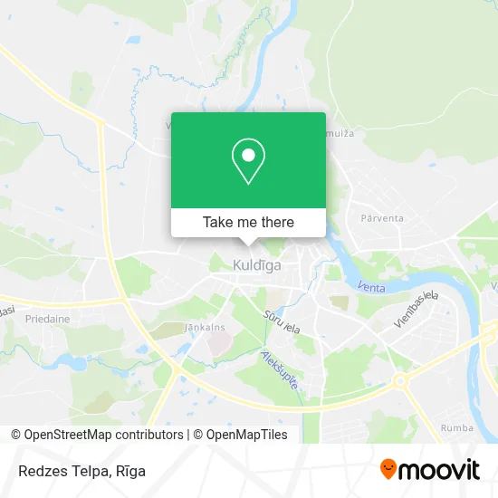 Redzes Telpa map