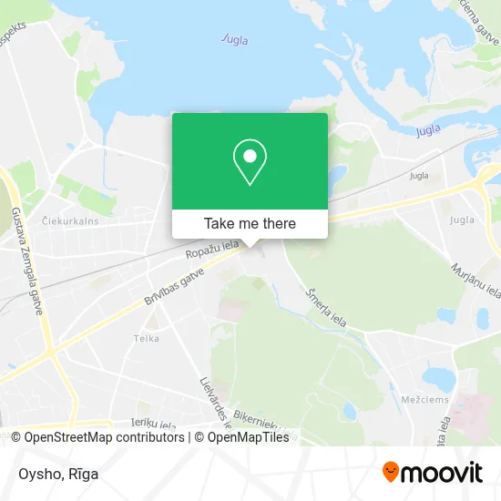 Oysho map