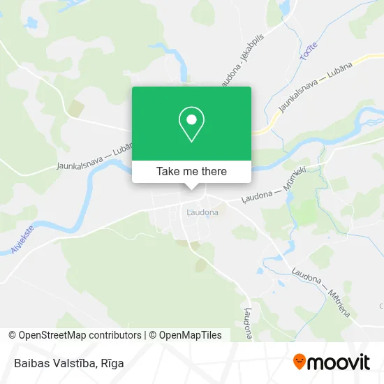 Baibas Valstība map