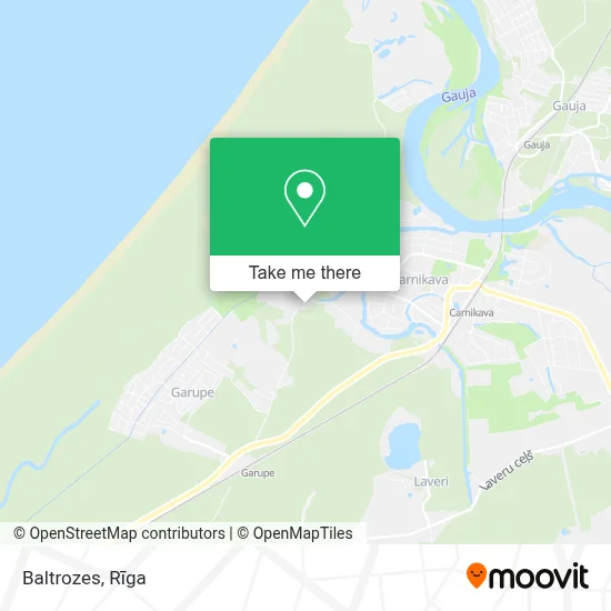 Baltrozes map