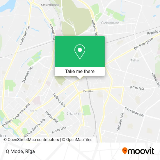 Q Mode map