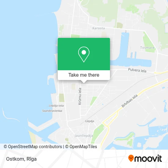 Ostkom map