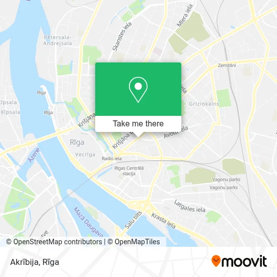 Akrībija map