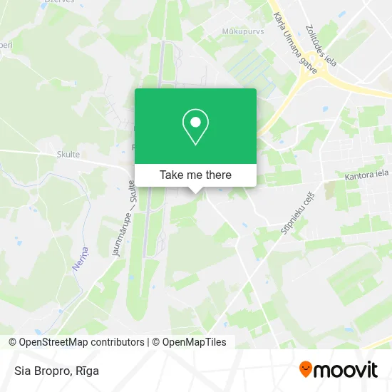 Sia Bropro map
