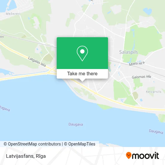 Latvijasfans map
