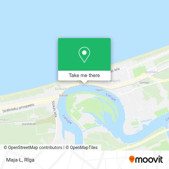 Maja-L map