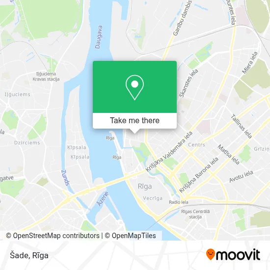 Šade map