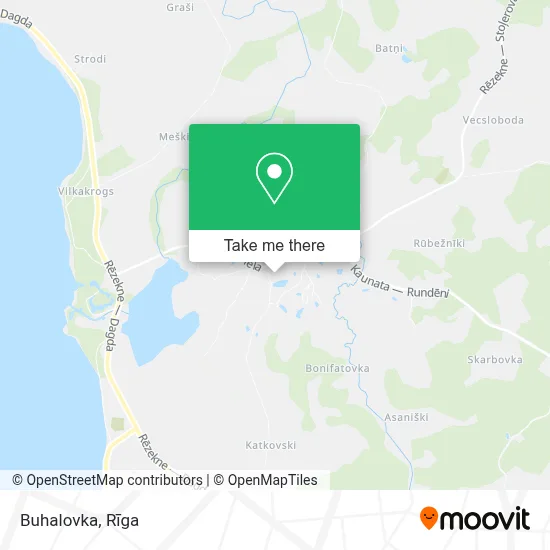 Buhalovka map
