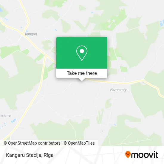 Kangaru Stacija map