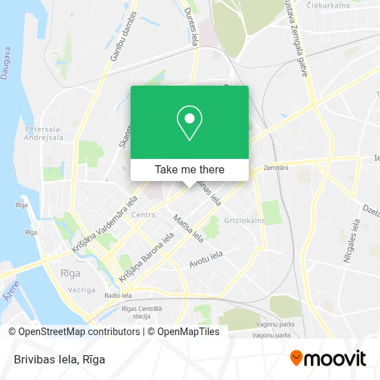 Brivibas Iela map