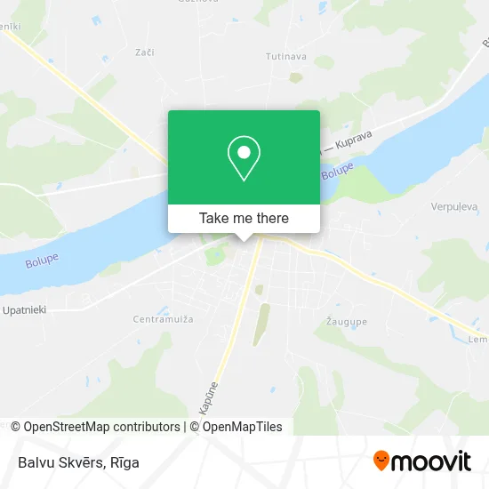 Balvu Skvērs map