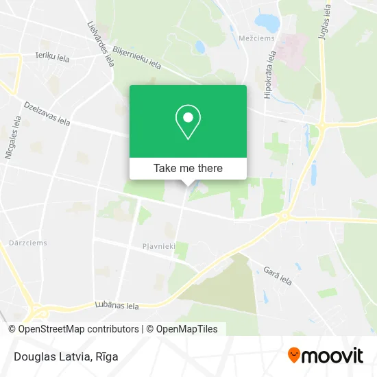 Douglas Latvia map