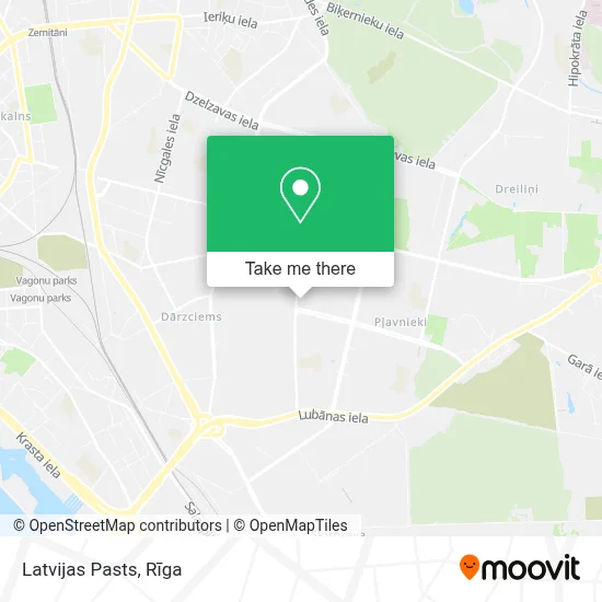 Latvijas Pasts map