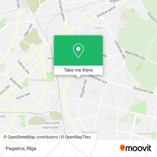 Pagalms map
