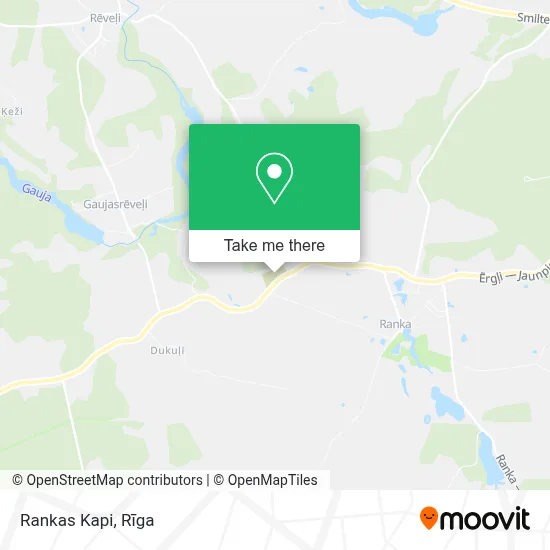 Rankas Kapi map