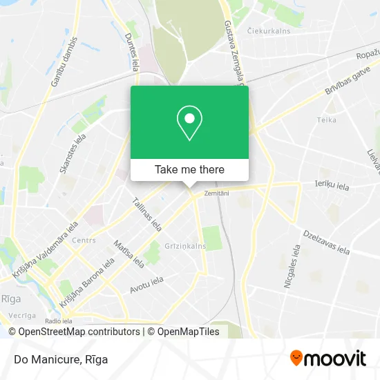 Do Manicure map