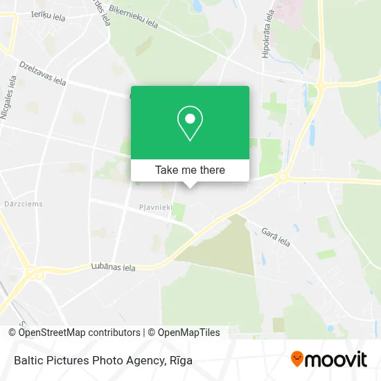 Baltic Pictures Photo Agency map