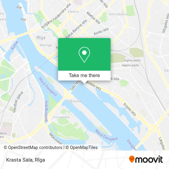 Krasta Sala map