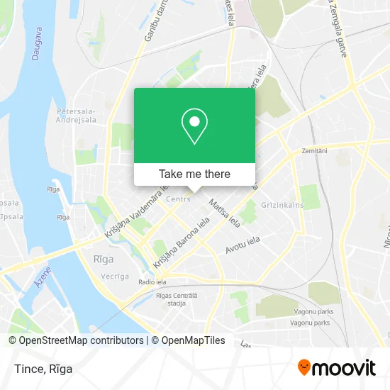 Tince map