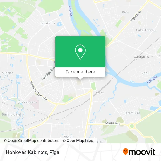 Hohlovas Kabinets map