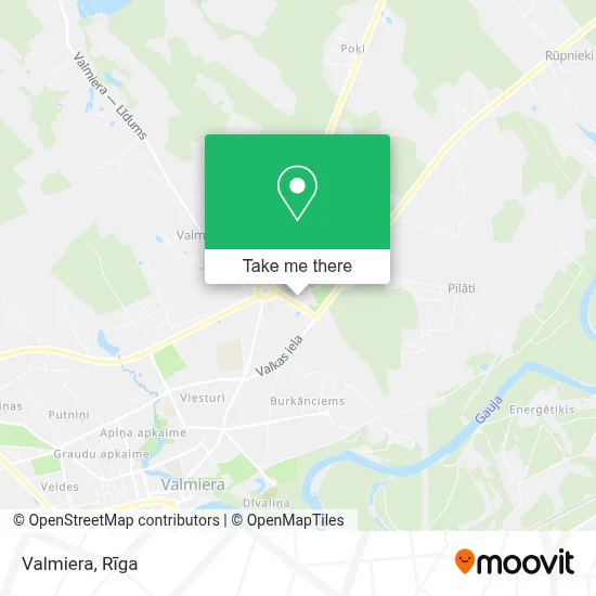 Valmiera map