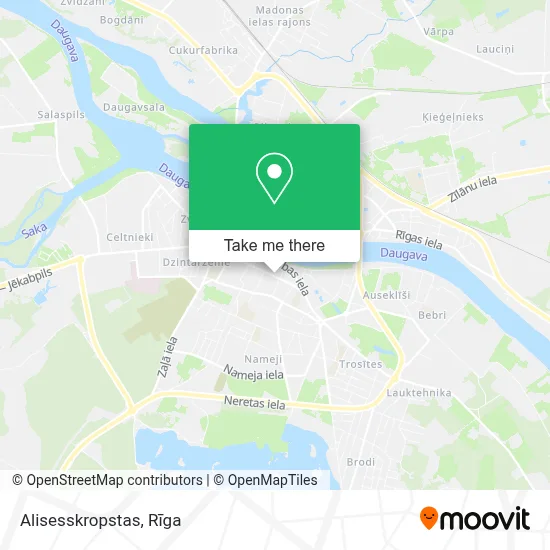 Alisesskropstas map