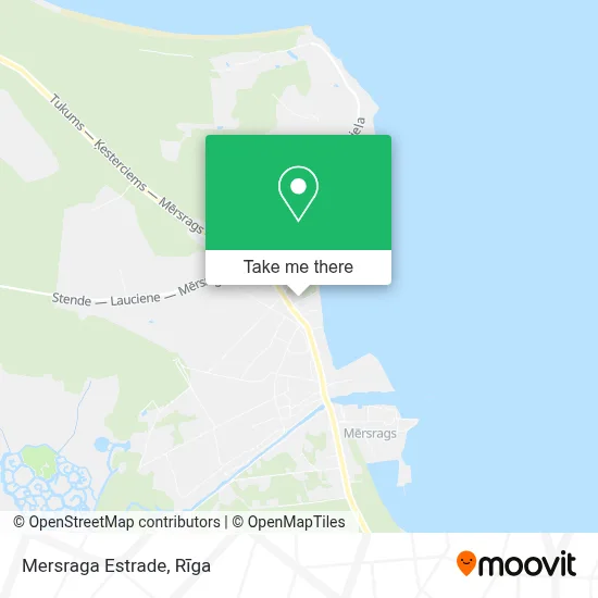 Mersraga Estrade map