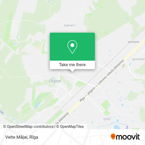 Velte Mājai map