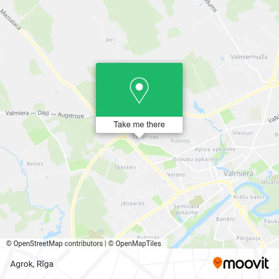 Agrok map
