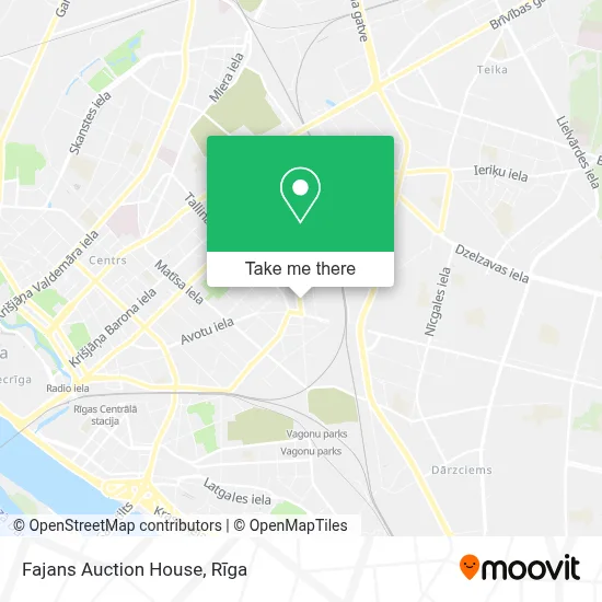 Fajans Auction House map