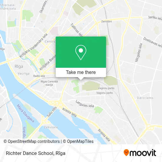 Richter Dance School map