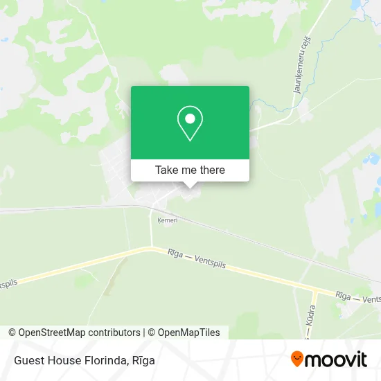 Guest House Florinda map