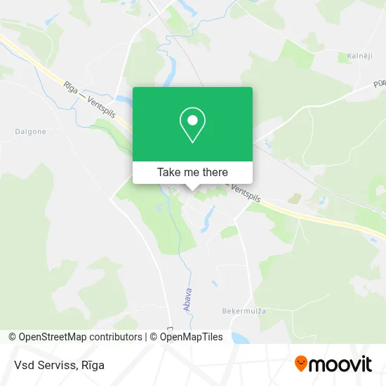Vsd Serviss map