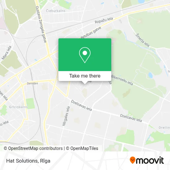 Hat Solutions map